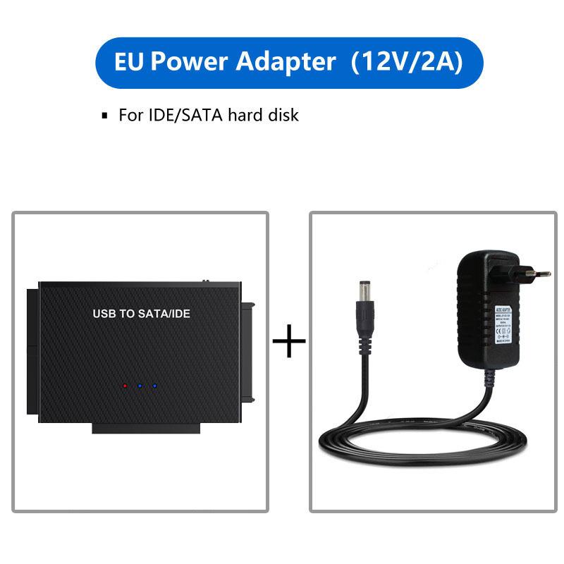 Кабель-адаптер USB 3.1 на SATA/IDE Type-C для жестких дисков 2,5/3,5 дюйма