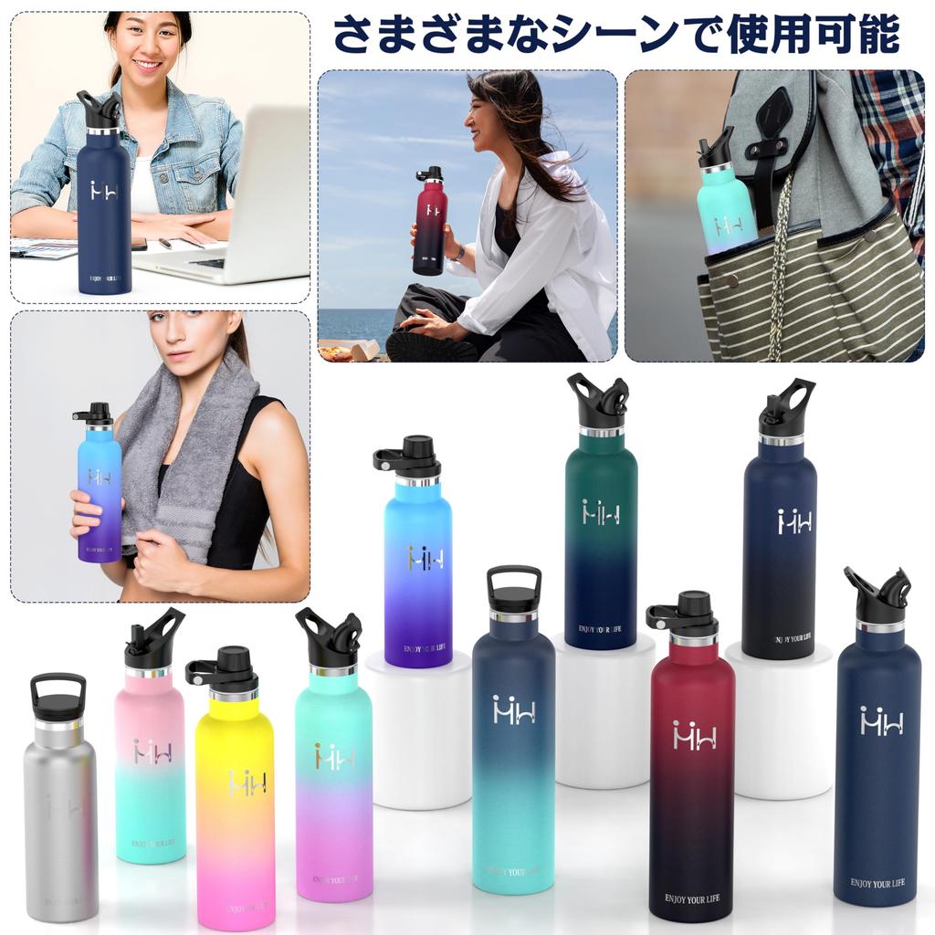 Бутылка для воды газированная 750 мл без BPA широкое горлышко спортивная бутылка из нержавеющей стали можно мыть в посудомоечной машине легкая газированная бутылка с вакуумной изоляцией кофе