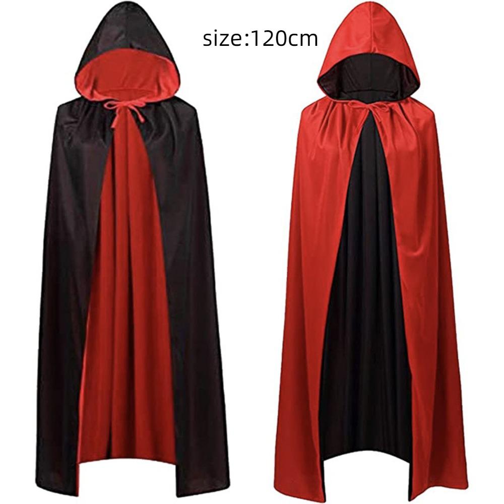 Dress Up Props Halloween Cape Scary Devil Hoody Cloak Fashion Demon Cloak  Halloween Costume