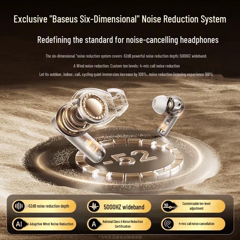 Baseus True Wireless Hi-Res ANC Earbuds