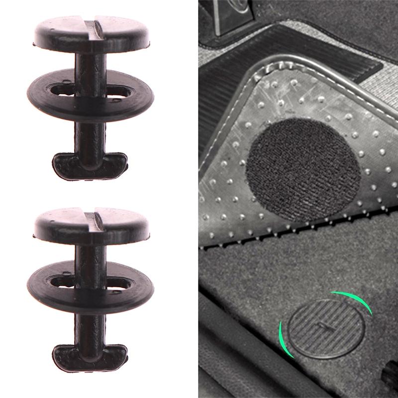 10Pcs Floor Carpet Mat Clips Twist Lock with Washers for E36 E46 3 Series E38 E39 5 7 Series Automobile Replace Fasteners