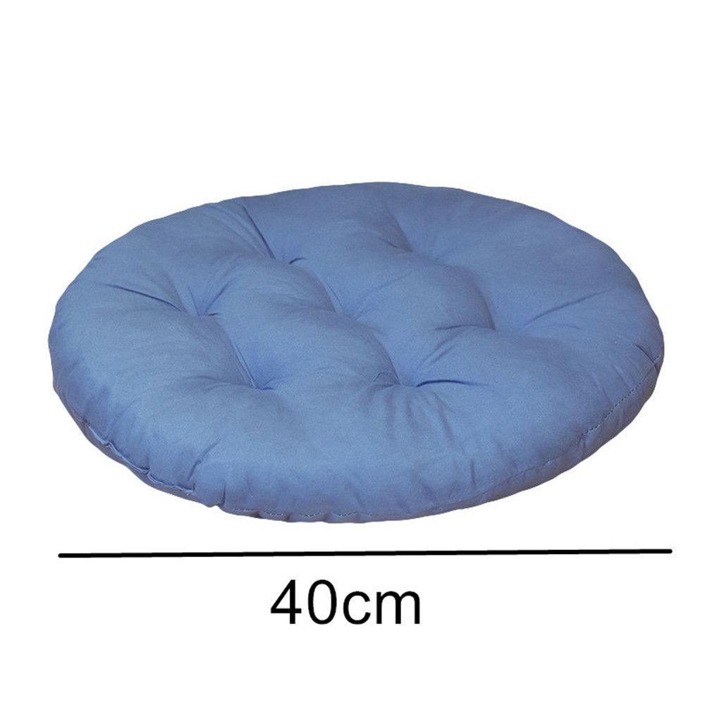 Solid Color Round Pad Winter Chair Cushion Thicken Non-slip Cushion High Quality PP Cotton Round Cushion Dining Chair Cushion