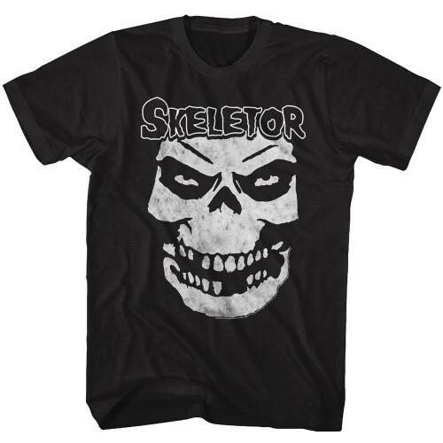 Masters of the Universe Skeletor Face T-Shirt - Black Unisex T-Shirt
