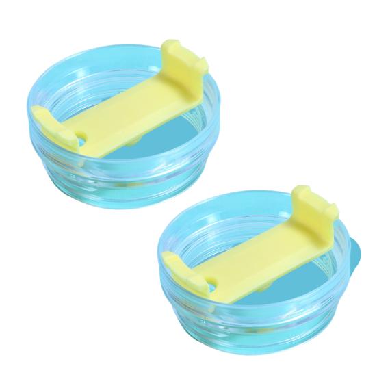 2 шт. Крышка стакана на 40 унций для чашки Пылезащитная прозрачная автомобильная изолированная крышка чашки Защита от разливов Брызгозащищенные крышки стаканов для стаканов Кофейные кружки