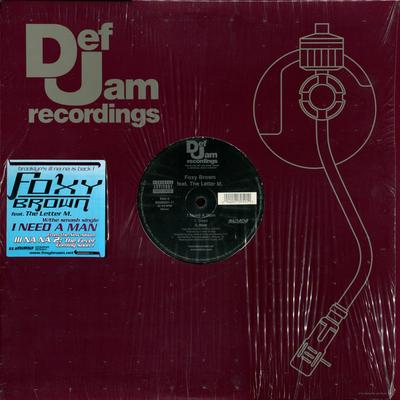 12-дюймовая пластинка FOXY BROWN, THE LETTER M. - Мне нужен мужчина B000025111 Def Jam Recordi 2003 США Рэп и хип-хоп/R&B Б/у