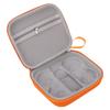 Drone Protective Case Large Capacity Rain Proof Orange Color Stylish Drone Travel Carrying Case for