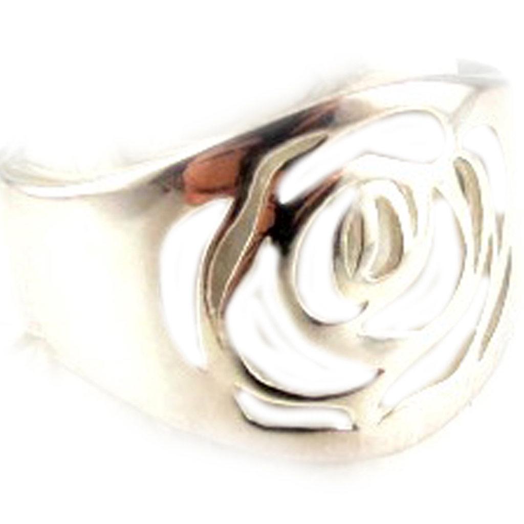 Silver 'Flora' Ring