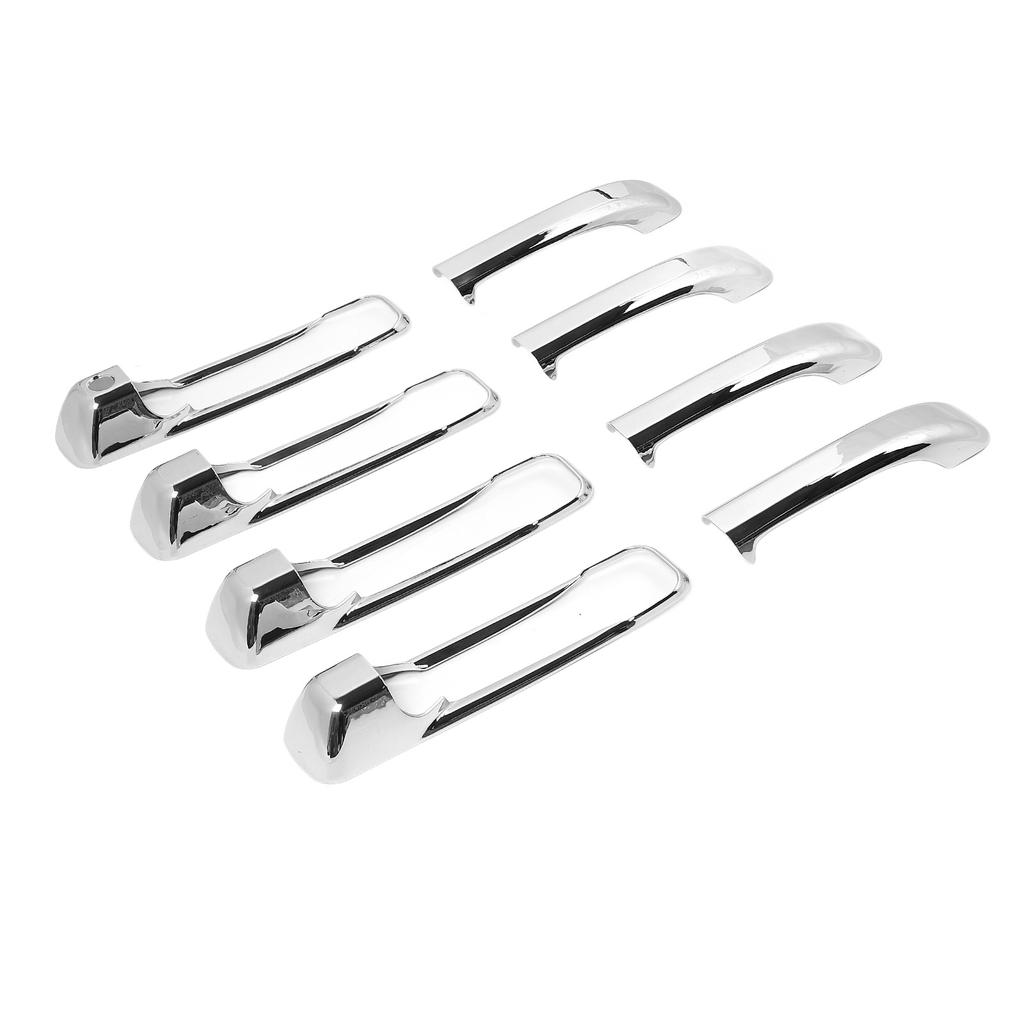 Хромированные накладки на дверные ручки Глянцевый стильный комплект накладок на наружные дверные ручки для 1500 2500 3500 2009