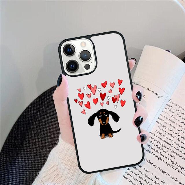 Чехол для телефона с принтом «Анатомия таксы» для iPhone 17 Air 15 16 Pro Max 14 13 12 11 Pro Max Coque Shell