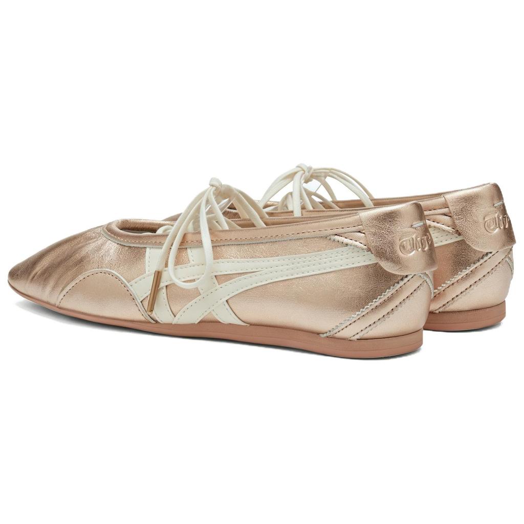 Onitsuka Tiger GYMNARINA Mary Jane Shoes Women's Rose Gold