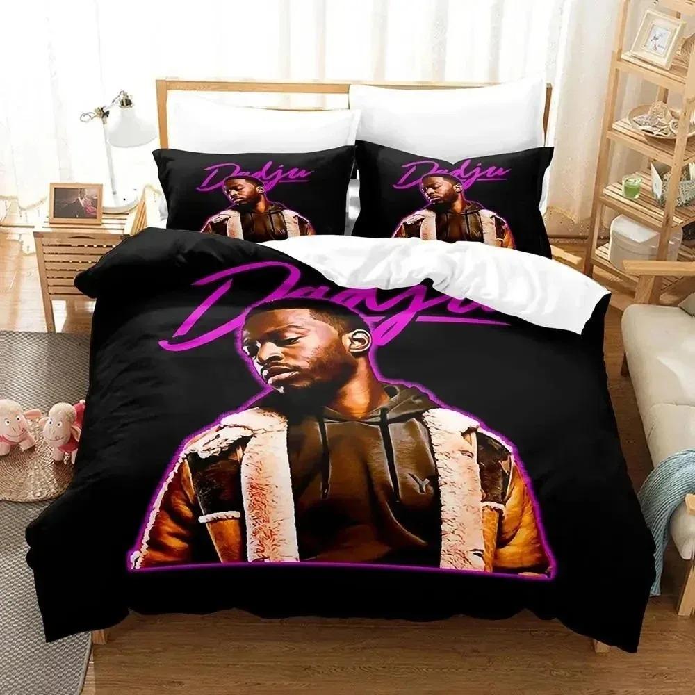 3D Singer Dadju Bedding Set Printed Bed Set Duvet Cover Sheet Pillowcase Bed Soft Quilt Cover Full Queen King Size