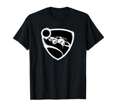 Футболка с аэрозольным логотипом Rocket League