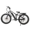 MAMBA TP26 Off-Road Electric Bike for Adult, 750W 48V 17Ah, 26"×4" Tyre, Hydraulic Brakes, Dual Suspension, IP65 Waterproof Cmacewheel TP26 E-Bike