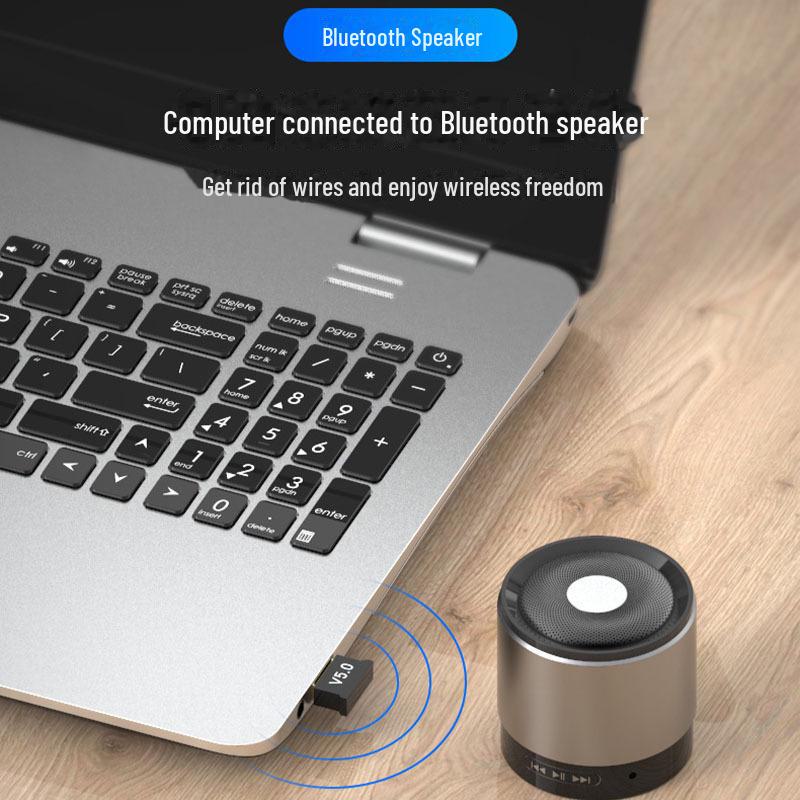 Bluetooth 5.0 USB-аудиопередатчик для компьютеров, гарнитур и клавиатур