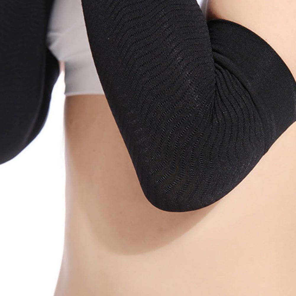 Эластичные компрессионные грелки для рук, женские и мужские, для похудения, калории, рукава, поддержка локтя, носок, массажер, обертывания, однотонные, два цвета