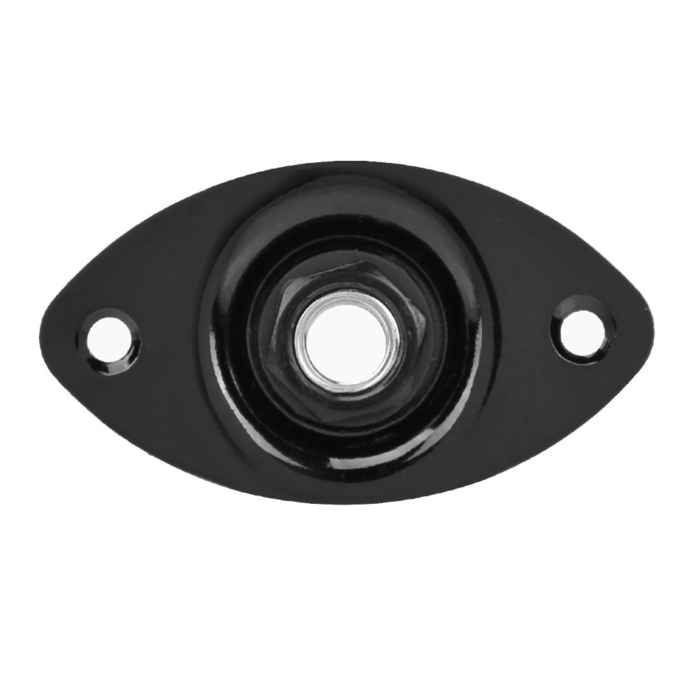 1 4 Гнездо входа/выхода для гитары 6,35 мм для электрогитар, бас-гитар, музыкальный, черный