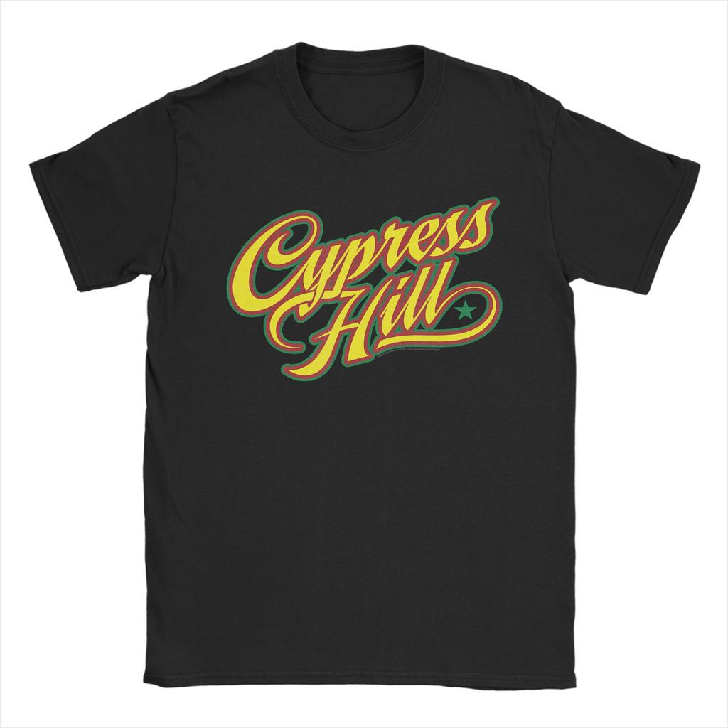 Футболки Cypress Hill Black Sunday Мужские Винтажные Хлопковые Футболки Круглый Вырез Короткий Рукав Уникальная Одежда