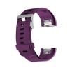 Watch Band Checkered Pattern Smartwatch Bracelet Soft Silicone Strap Replacement for Fitbit Charge 2