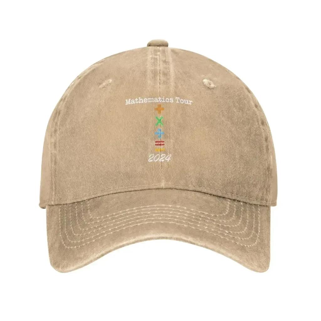 Ed Sheerans Math Lyrics Baseball Cap Men Women Distressed Cotton Headwear Outdoor All Seasons Travel Adjustable Fit Caps Hat
