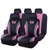 New Available Butterfly Car Seat Cover Full Set Universal Car Seat Protection Covers Car Interior Accessories