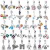 Charms 925 Fits Bracelet Famous Building Eiffel Tower Pendant Diy