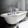 Poignée de Sécurité - TSC - Ventouse - Anti-dérapante - Salle de Bain - Plastique Blanc