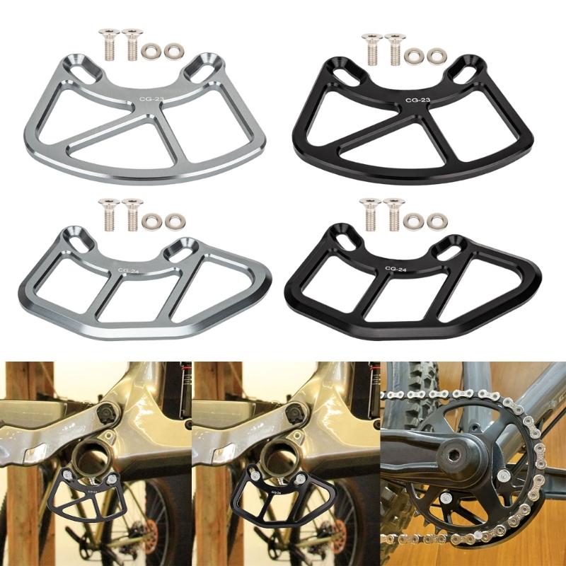 Bicycles Chain Guard Aluminum Alloys Bash Plate Mountain Bike Chain Wheel Bash Guard for 22T-26T Chainrings Easy to Use