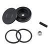 KKLM Car Wiper Removal Kit with Bolt Cap Rear Wiper Grommet Cap Removal Cap Aluminum Alloy Rear Wiper Cap (Black)