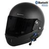 3C Certified Retro Full Face Motorcycle Helmet With Bluetooth Cruiser Scooter Adult