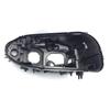 Compatible Plastic Black Taillight Shell for BMW X1 (2010-2015 Models)