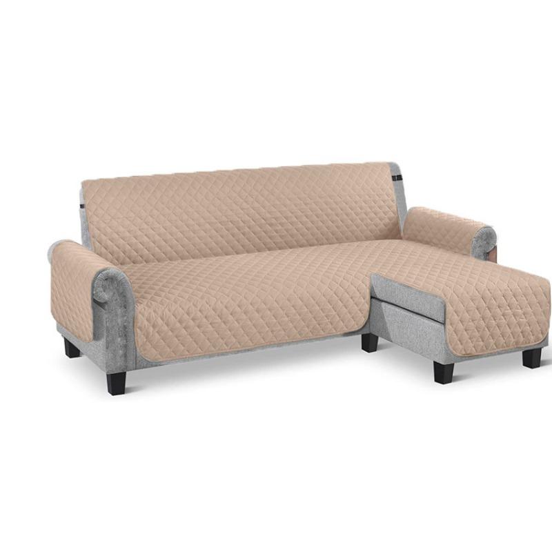 L-shaped Corner Sofa Cover One-piece Portable Couch Protective Cover Pet Cat Children Anti-scratch Wear-resistant Sofa Towel