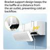 Universal Air Conditioner Windshield Wall-Mounted Airflow Control Baffle  Household
