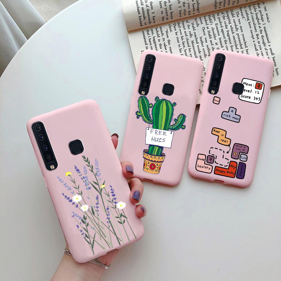 Для чехлов Samsung A9 2018 Чехол 6.3" Силиконовый чехол Конфетный Телефон Мягкие задние чехлы Для Samsung Galaxy A9 2018 9 A A9 A9S A920 Чехол