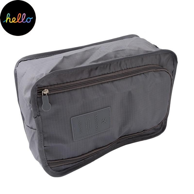 Дорожная сумка для хранения, легкая сумка на молнии, водонепроницаемый органайзер для обуви для стирки, коробка