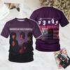 Popular Heavy Rock Metal Deep Purple Band 3D Printing T-shirt Girl And Boy Short Sleeve Tee Shirt Summer Fashion Hip Hop Kids Tops