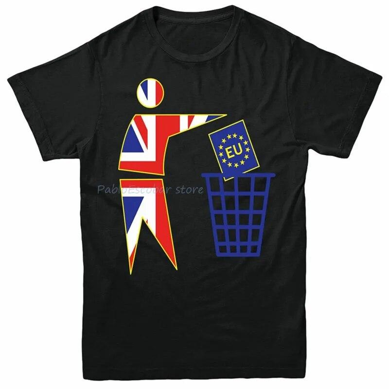 Футболка Европейского Союза, футболка Brexit Euro EU Stars Remain, футболка для взрослых и детей, футболка больших размеров, унисекс