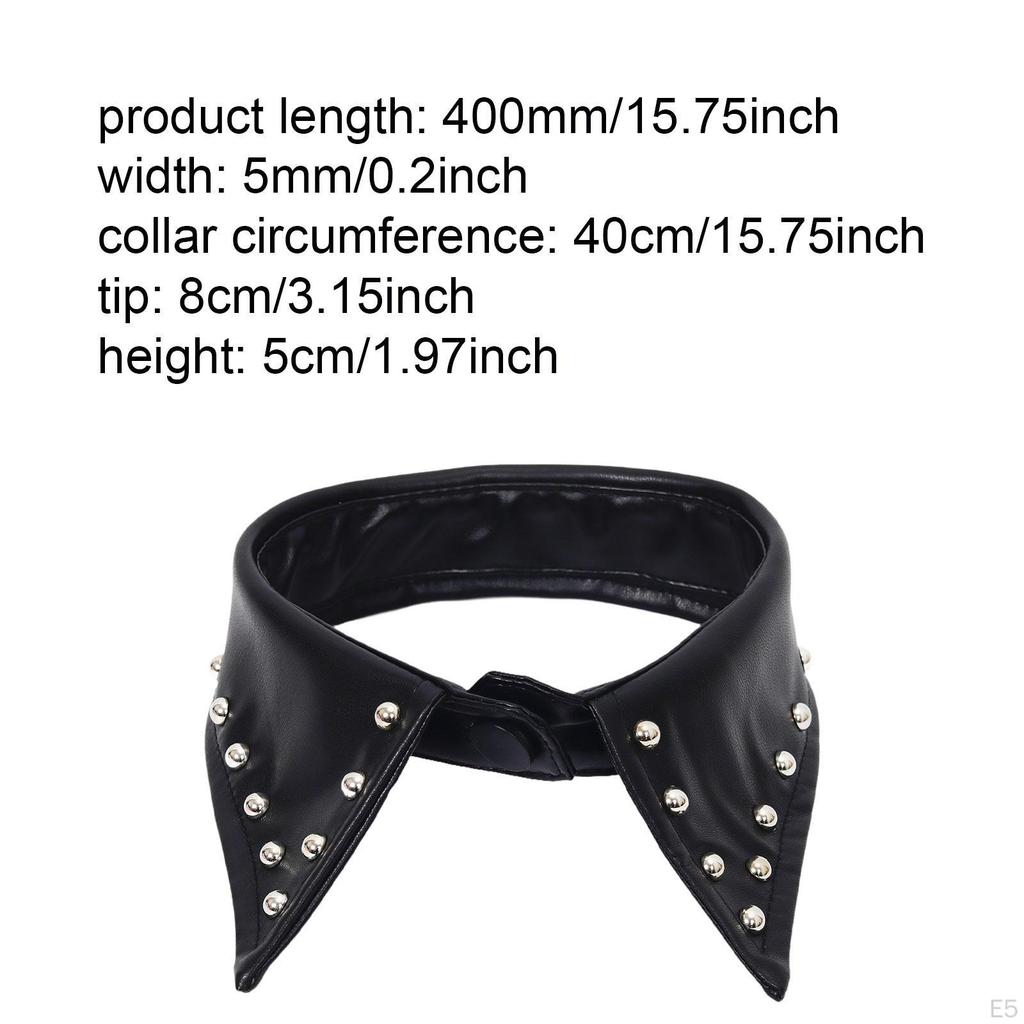 Fake Ruffle Gothic Fashion Choker for Clothes Blouse Apparel Sweaters Party