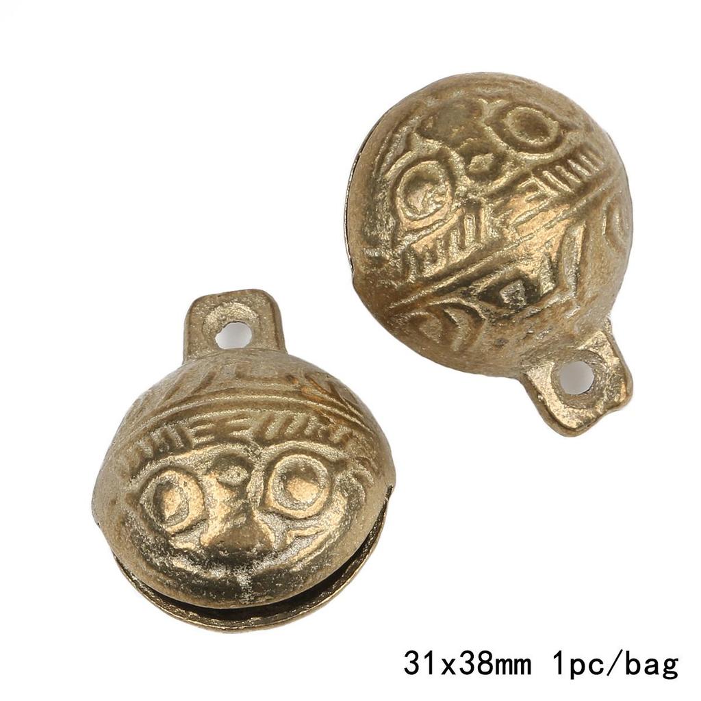 1-15 шт. латунный материал китайский колокольчик удачи подвеска для браслета ножной браслет изготовление кулона для домашнего животного