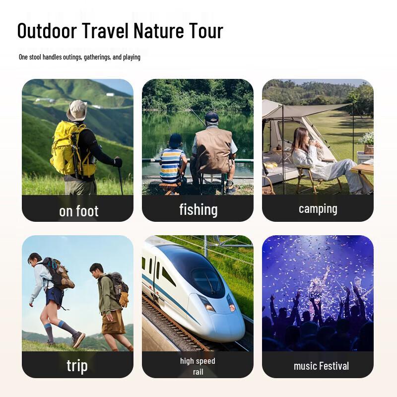 Portable Outdoor Folding Stool