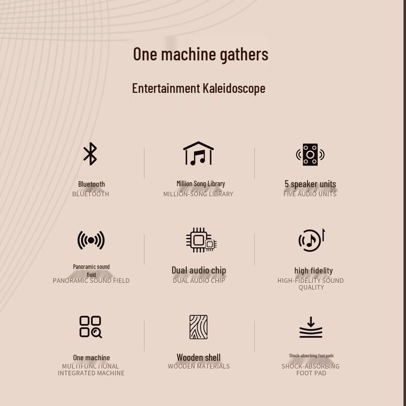 Newsmy KK01 Универсальная домашняя KTV караоке звуковая панель Система CN вилка (адаптер в комплекте)