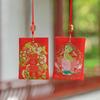 Cartoon Car Hanger Chinese Style Good Luck Amulet Key Chain Lucky Sachet Pendant  Good Lucky