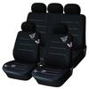 Butterfly Embroidered Car Seat Cover Universal Fit Most Vehicles Seats Interior Accessories Black Seat Covers