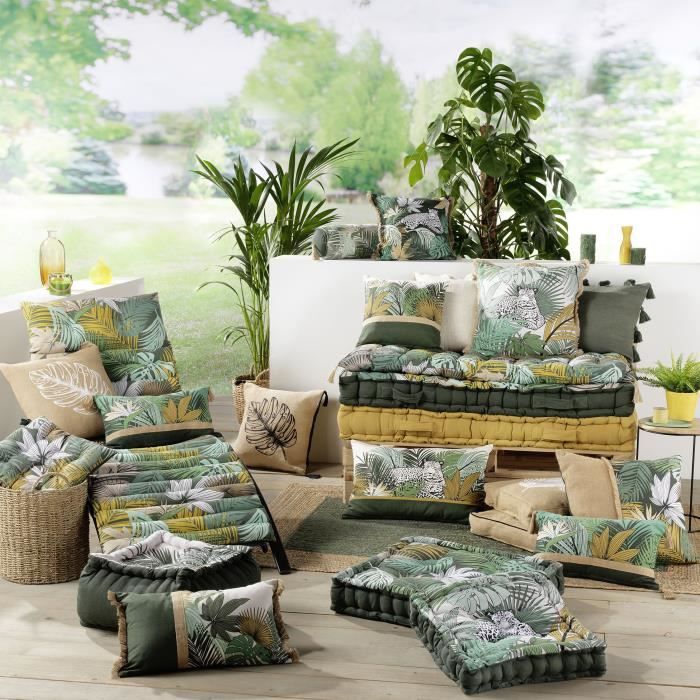 Coussin de sol - ARA - Modele Ara - 45 x 45 см - 100% хлопок - полиэстер Rembourrage