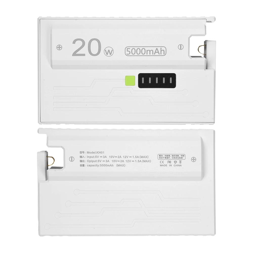 1 * 21700 Корпус для аккумулятора DIY Набор Корпус Power Bank USB Type-C 20W Быстрая зарядка Корпус Power Bank Двойной режим Поддерживает малый ток