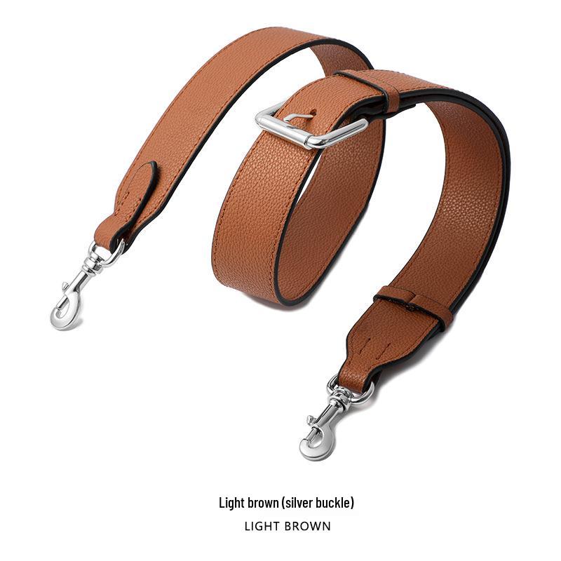 Универсальный широкий плечевой ремень из коровьей кожи с зернистой текстурой личи для сумки Dionysus (модель: MHS-A-9)