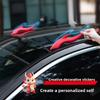 3D Рог Дракона Украшение на Крышу Автомобиля Украшение Шлема Мотоциклетное Украшение Эластичность Силиконовые Рога Прочный Интересный Персонализированный