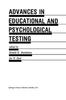 Книга Advances In Educational and Psychological Testing: Theory and Applications : 28
