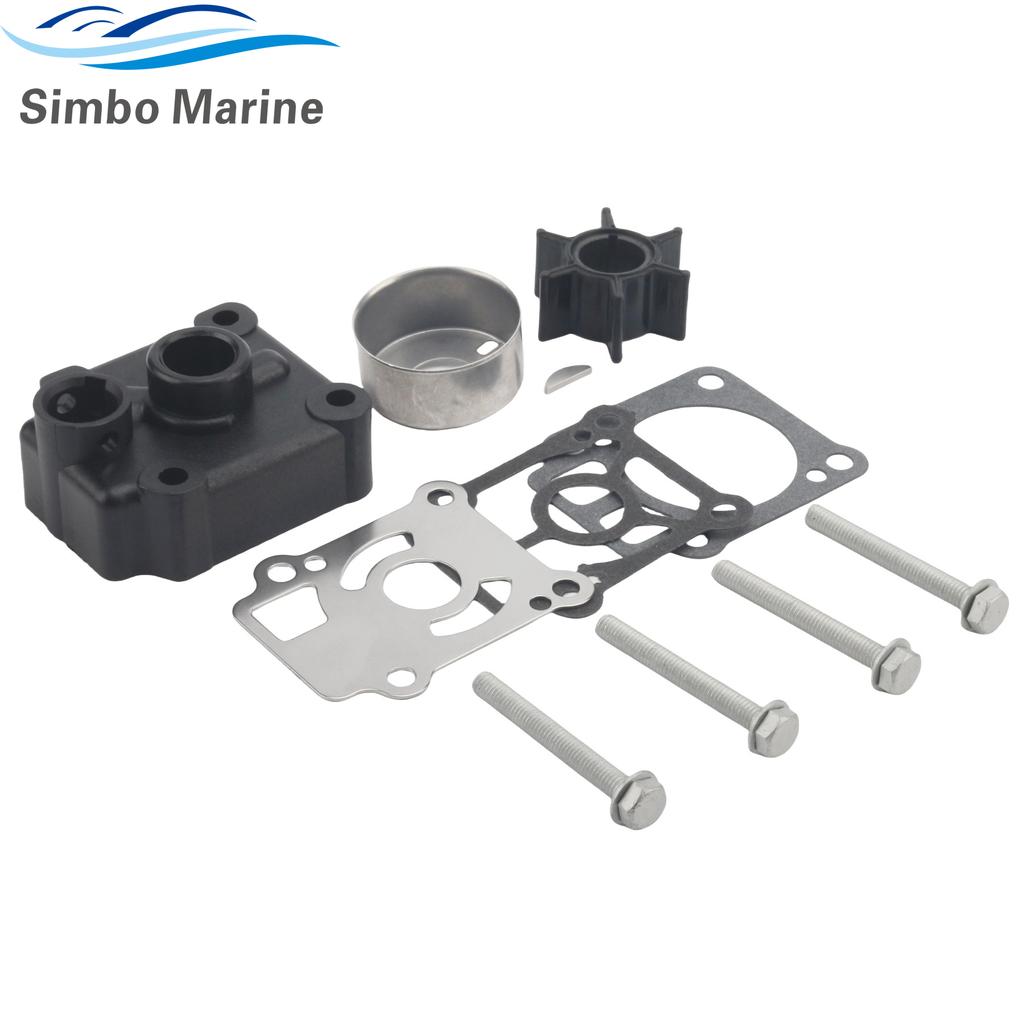 361-87322 Water Pump Rebuild Service Kit with Housing for Tohatsu Nissan Marine Outboard Motor 25 To 40 HP NS M MX 361873220M