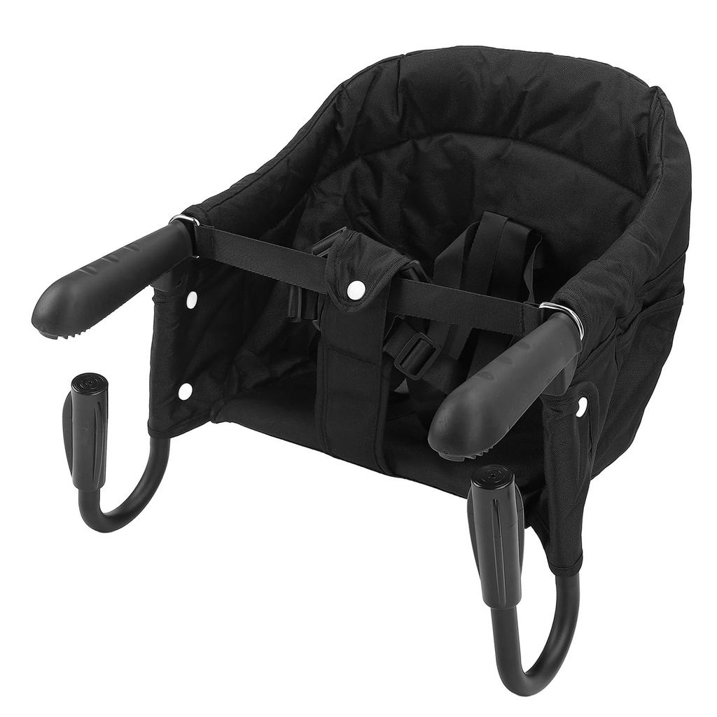 Высокий стульчик для кормления с подносом для кормления, складной карман для хранения вещей, портативный детский стульчик для кормления