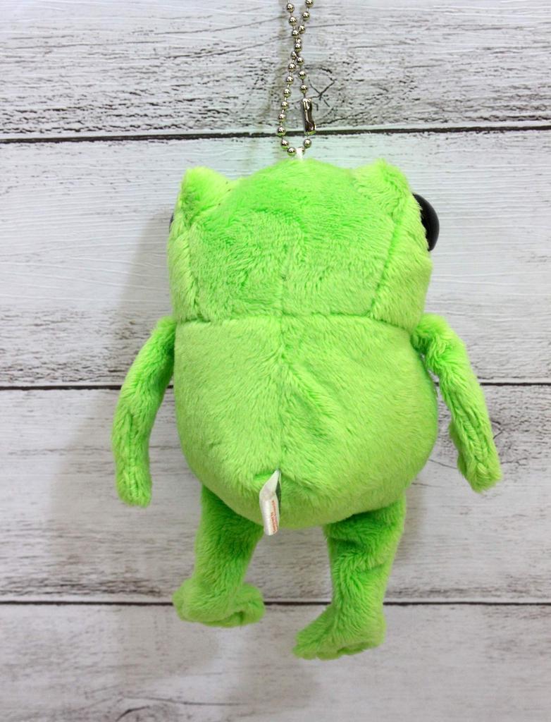 УЛЫБЧИВАЯ ЛЯГУШКА (S) Шариковая цепочка зеленая